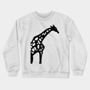 Girrafe Shadow Silhouette Anime Style Collection No. 158 Crewneck Sweatshirt